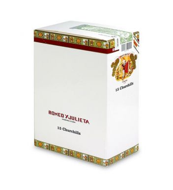 ROMEO Y JULIETA CHURCHILLS A/T C/P 3'S X 5 15S BOX 丘吉尔铝管(15只装)