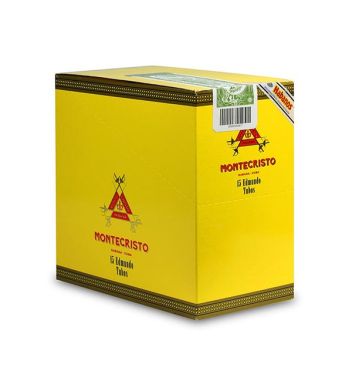 MONTECRISTO EDMUNDO C/P (3S X 5) A/T 15S BOX 艾蒙多铝管(15只装)
