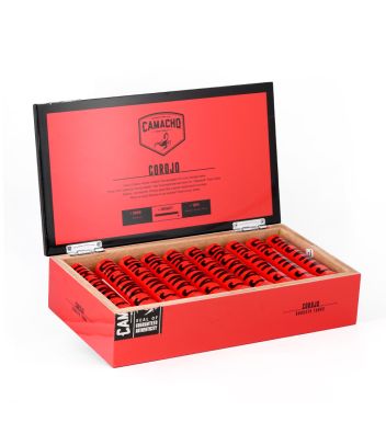CAMACHO COROJO ROBUSTO TUBOS 20S BOX 科罗霍 罗伯图 铝管