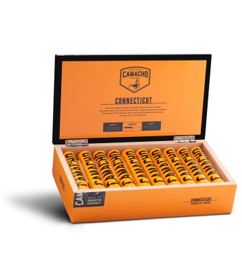 CAMACHO CONNECTICUT ROBUSTO TUBOS 20S BOX 康涅狄格州 罗伯图 铝管